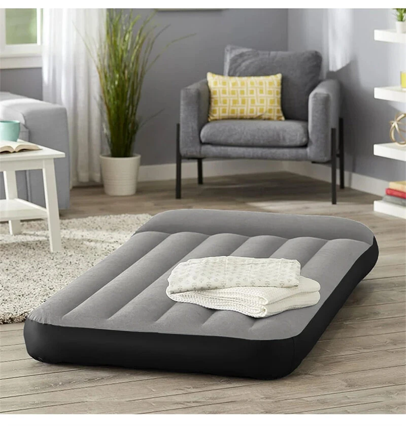 (image for) IPRee Air Cushion Inflatable Mattress Camping Air Cushion Bed With Built-In Pillow Foldable Storage Suitable For Home, Camping, SUV, Truck Tent