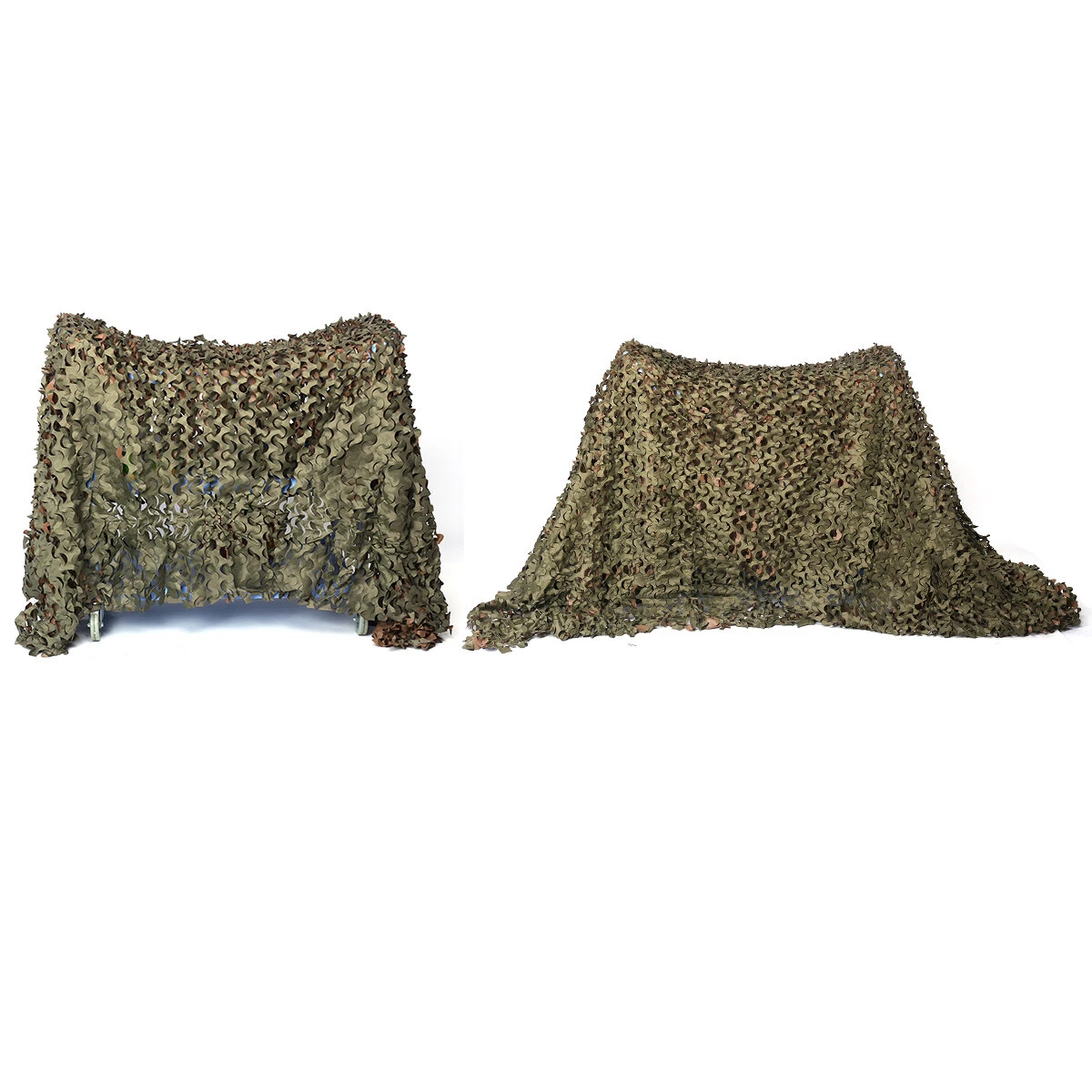 (image for) Multi-size Camo Net Quick Dry Waterproof Camouflage Netting Reversible Green/Brown For Hunting/Shooting
